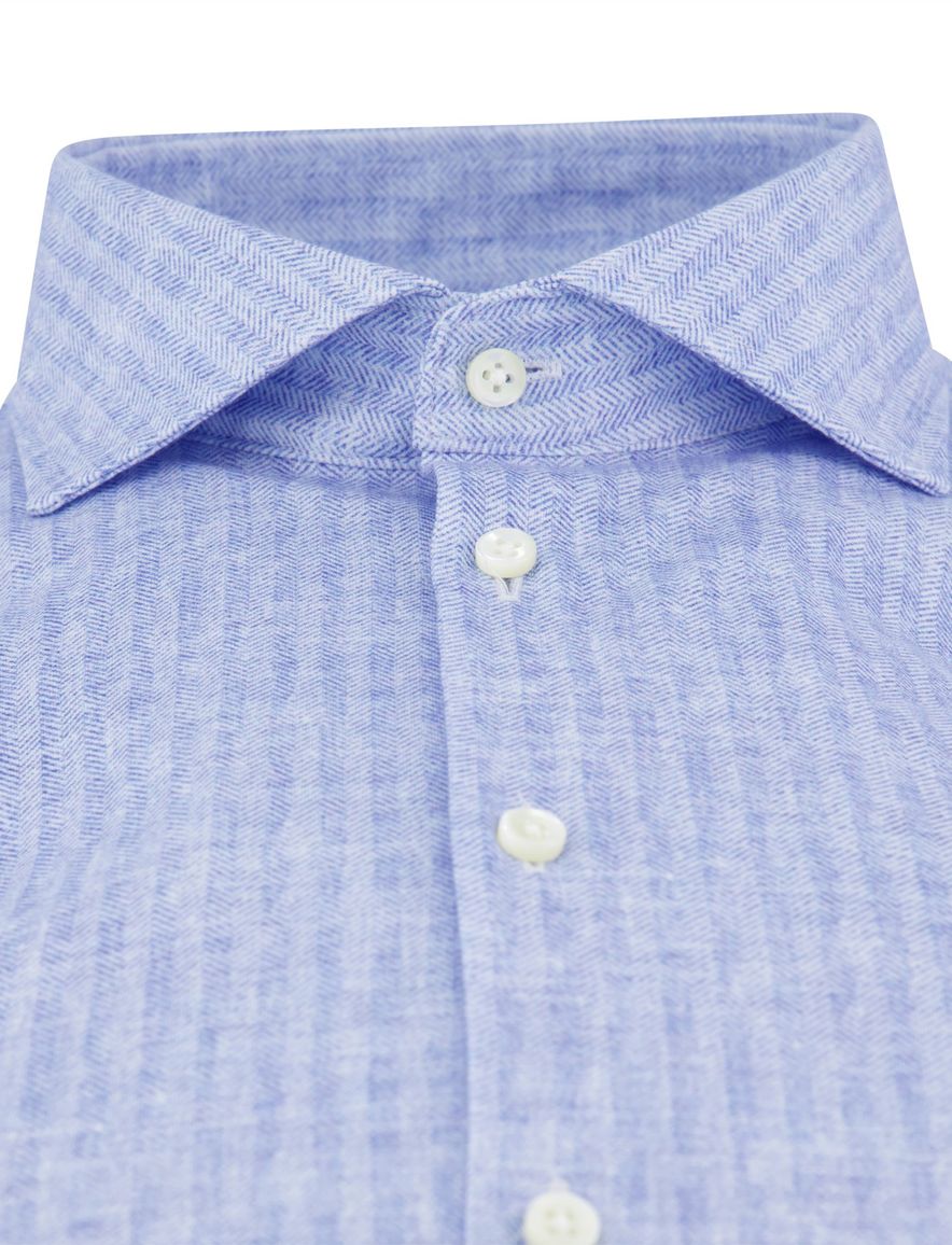 Desoto Luxury Line Jersey overhemd blauw
