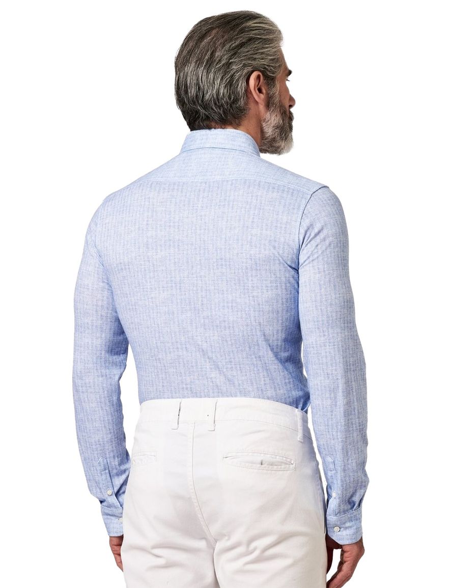 Desoto Luxury Line Jersey overhemd blauw