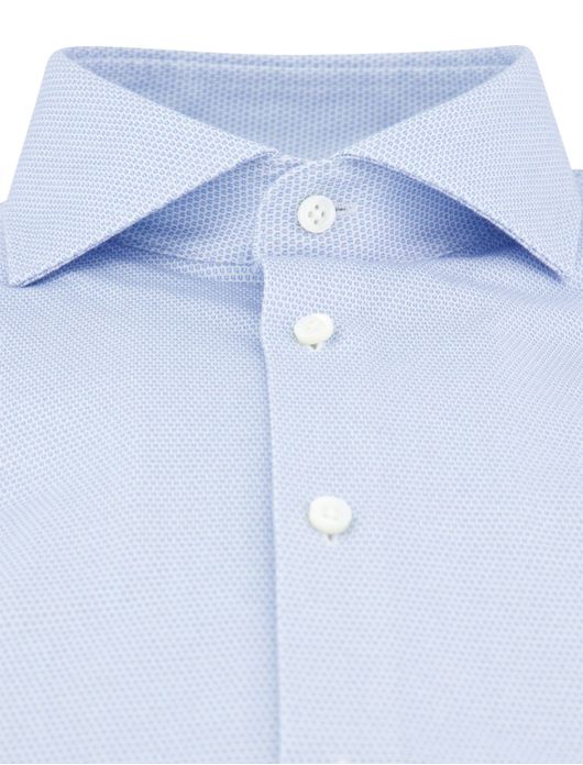 Desoto overhemd Luxury Line Hai blauw geprint