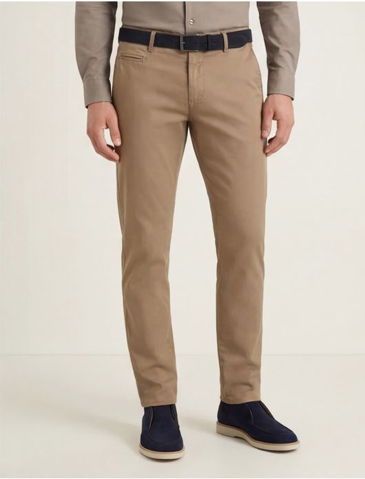 Brax Pantalon 5-p camel effen