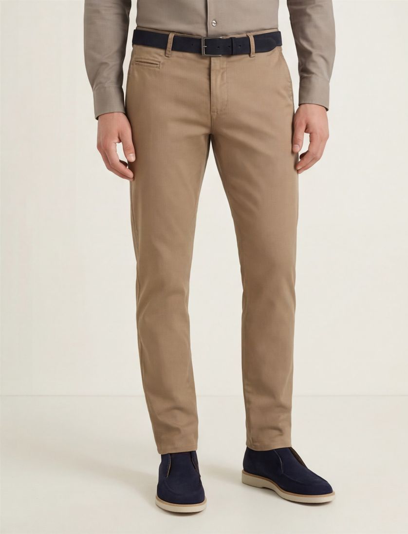 Brax Pantalon 5-p camel effen