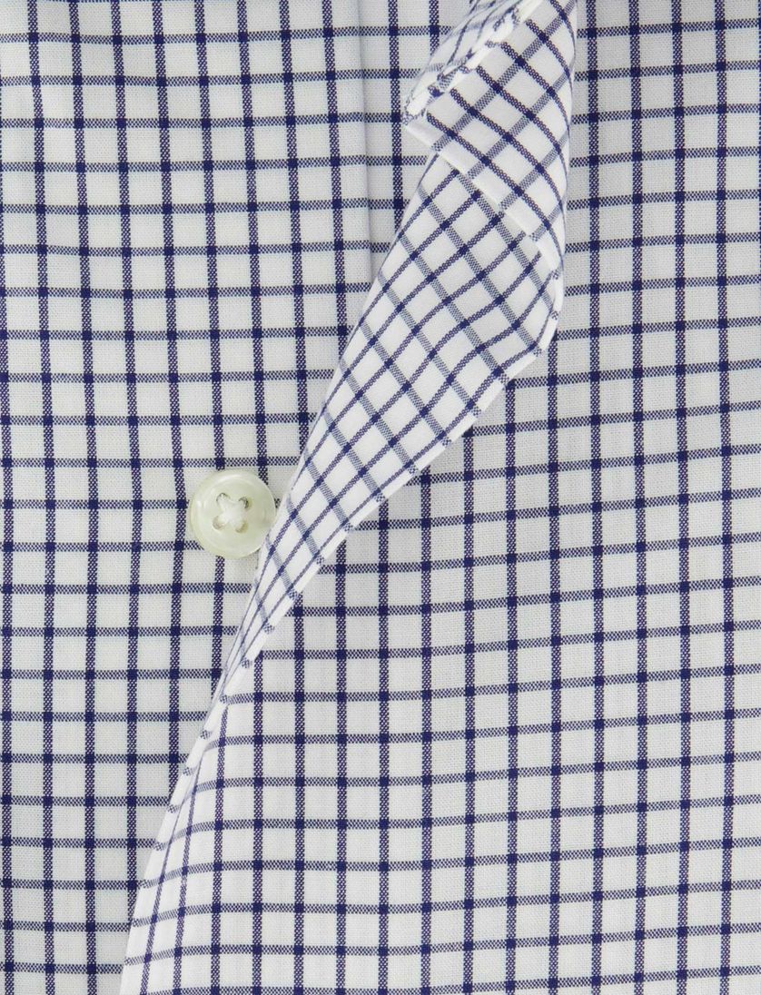 Wit navy geruit Polo Ralph Lauren overhemd katoen