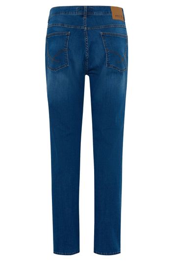Brax stretch jeans blauw effen denim