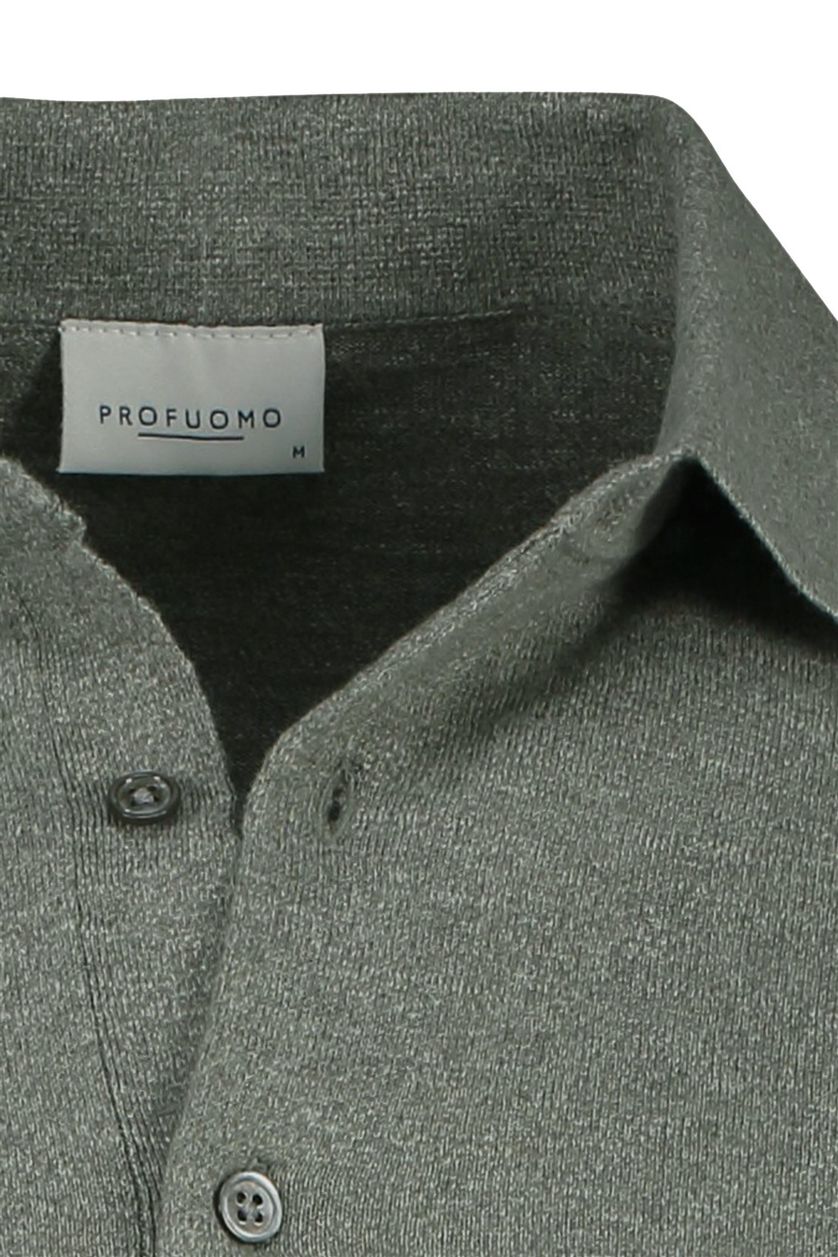 Profuomo polo normale fit groen