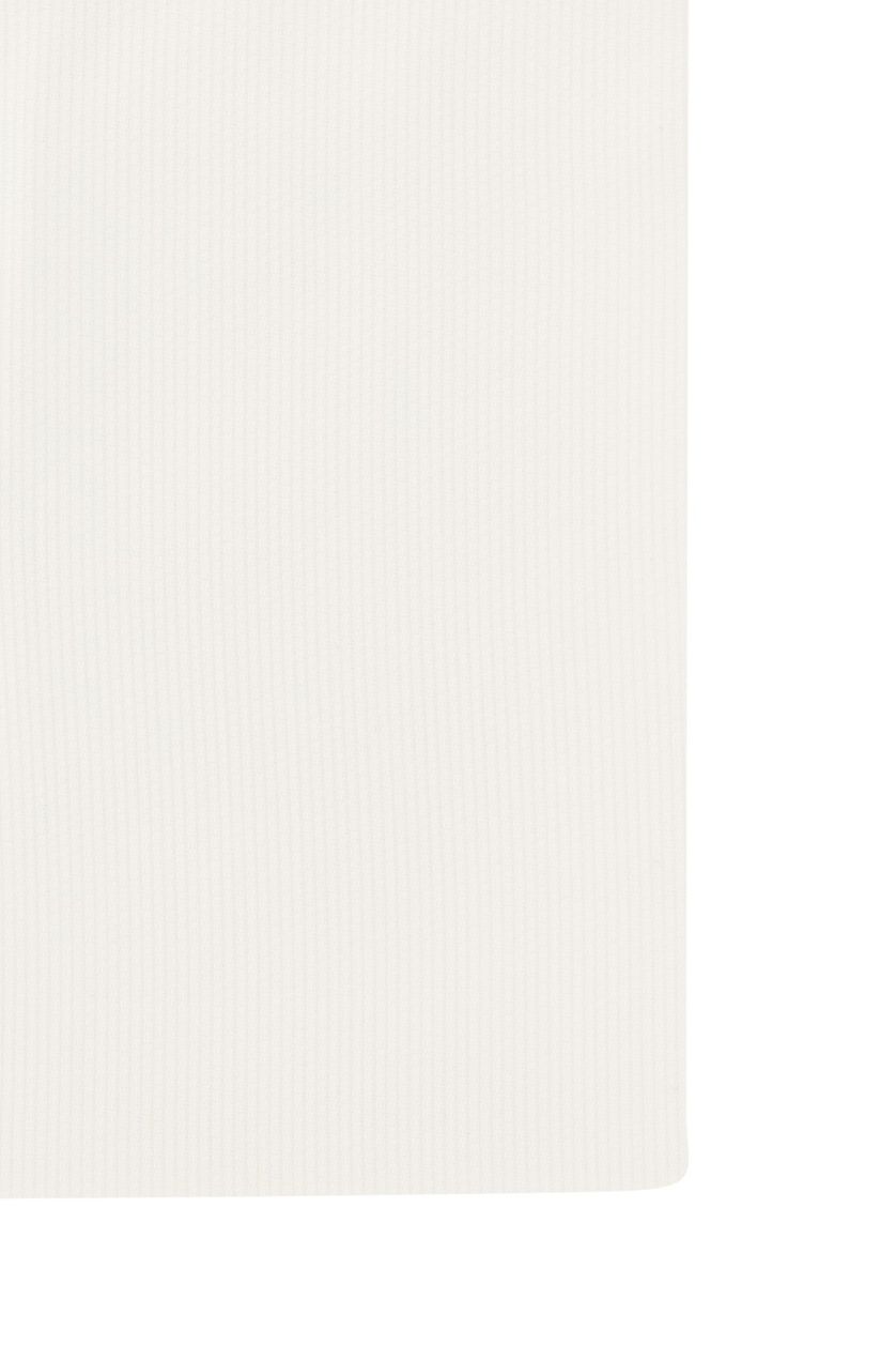 katoenen Profuomo overhemd mouwlengte 7 slim fit effen wit