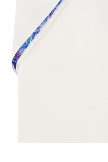 Portofino overhemd korte mouw button-down wit