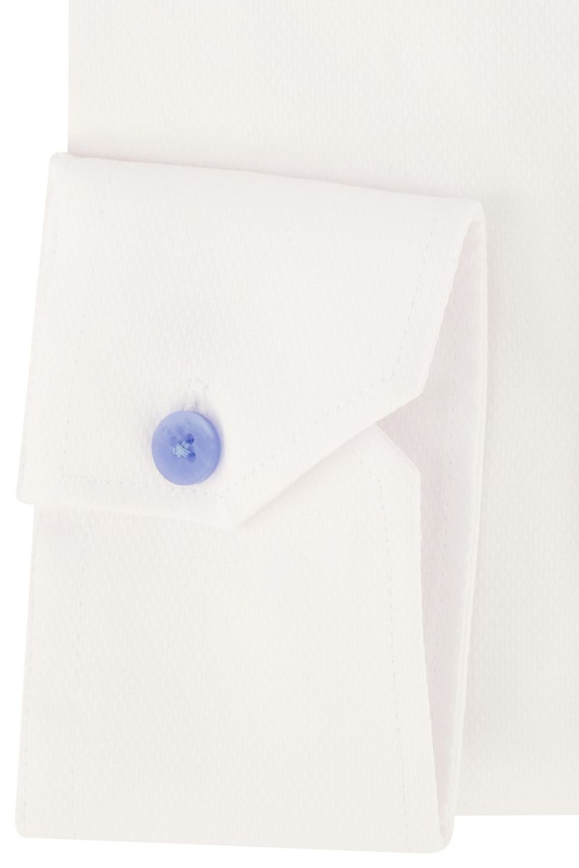 Strijkvrij Ledub overhemd wit katoen