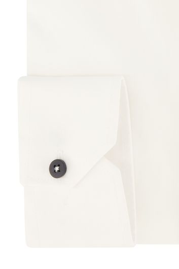 Ledub overhemd mouwlengte 7 normale fit wit