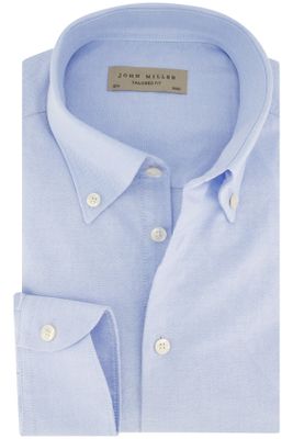 John Miller John Miller business overhemd Tailored Fit slim fit lichtblauw effen katoen