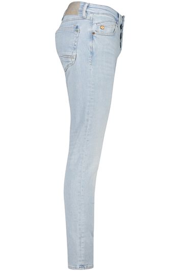 Cast Iron jeans lichtblauw effen denim 5 pocket model
