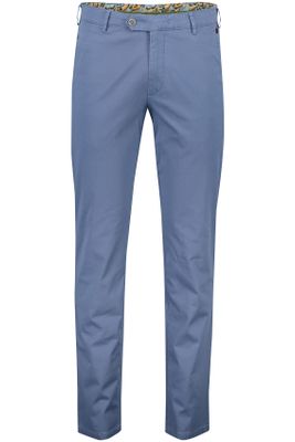 Meyer Katoenen pantalon Meyer Bonn blauw perfect fit 