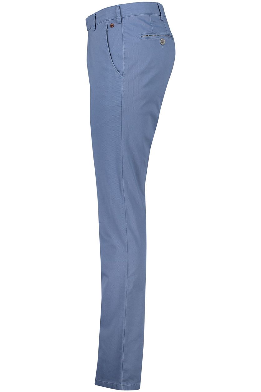 katoenen pantalon perfect fit Bonn blauw Meyer 
