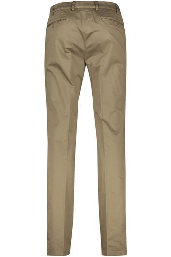 Meyer exclusive pantalon katoen Bonn bruin modern fit