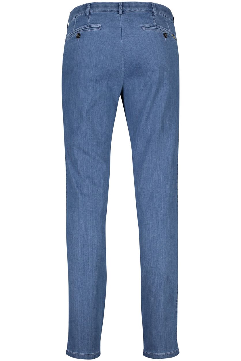 Meyer nette jeans Dubai blauw effen denim