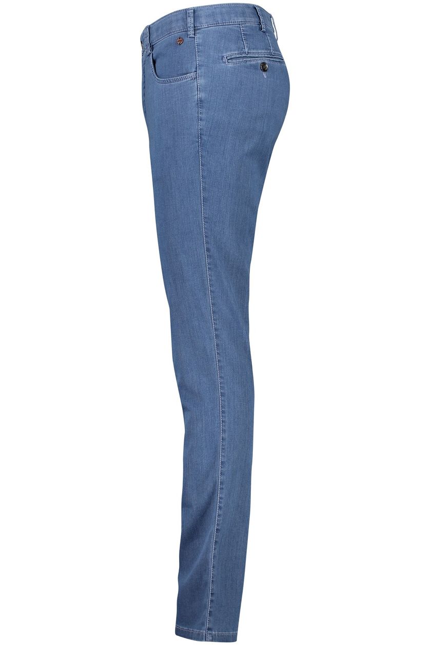 Meyer nette jeans Dubai blauw effen denim