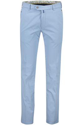 Meyer Meyer modern fit pantalon katoen Bonn lichtblauw
