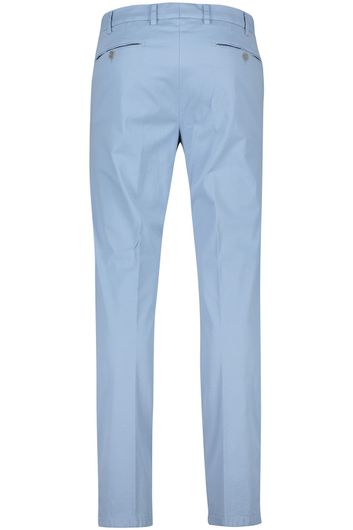 Katoenen Meyer pantalon Bonn lichtblauw modern fit