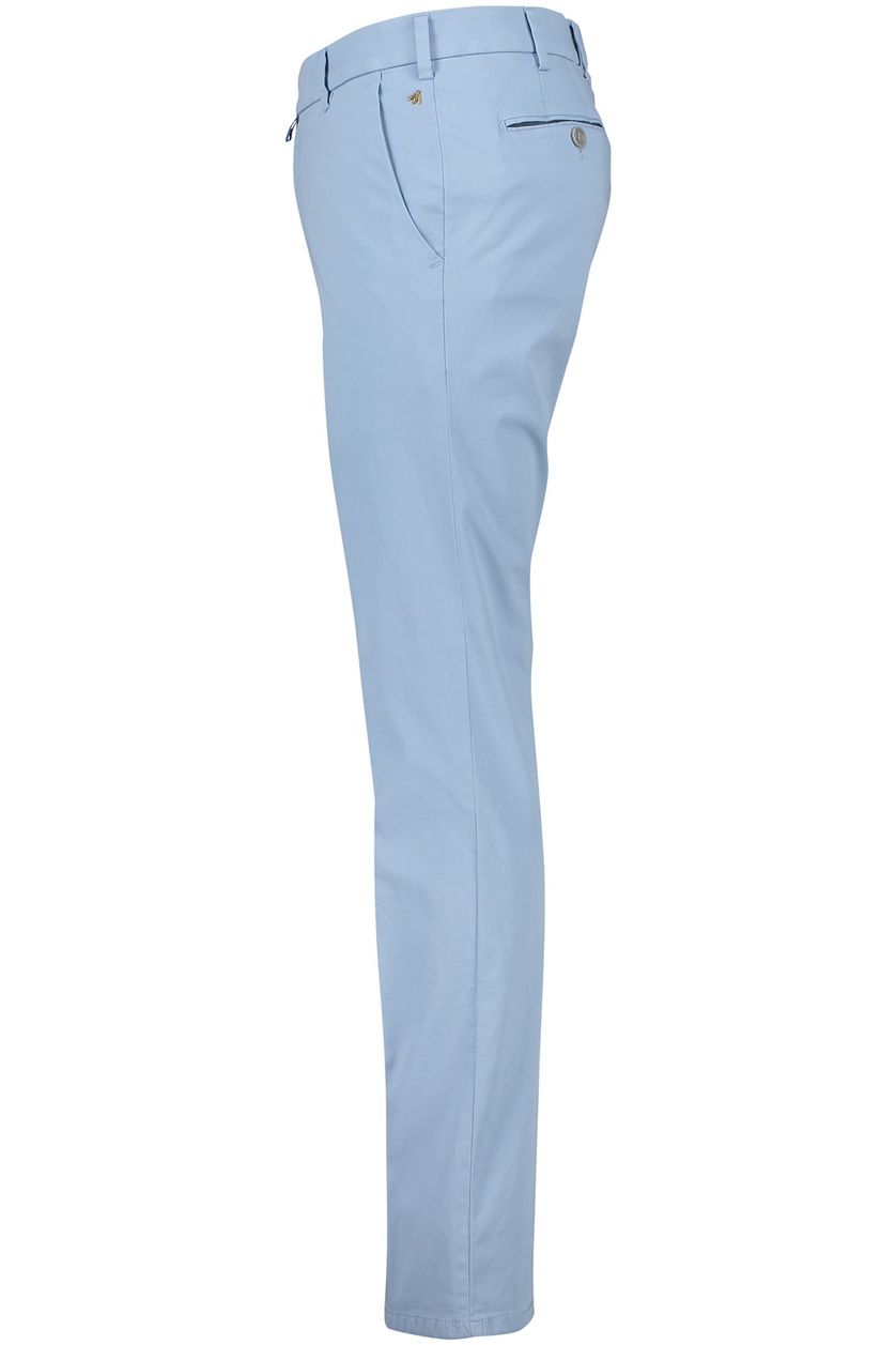 Meyer modern fit pantalon katoen Bonn lichtblauw