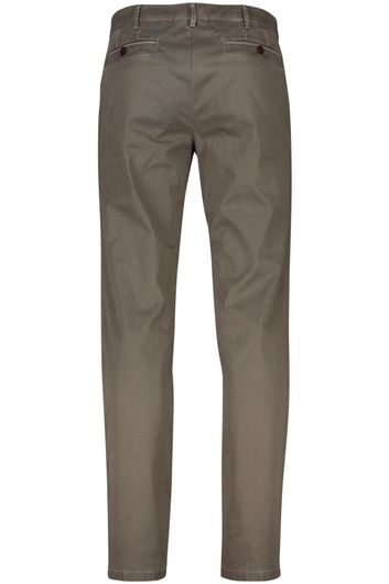 Meyer New York pantalon bruin katoen perfect fit