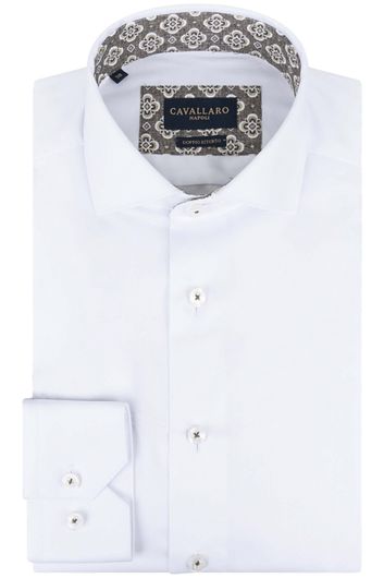 Cavallaro overhemd wit Napoli