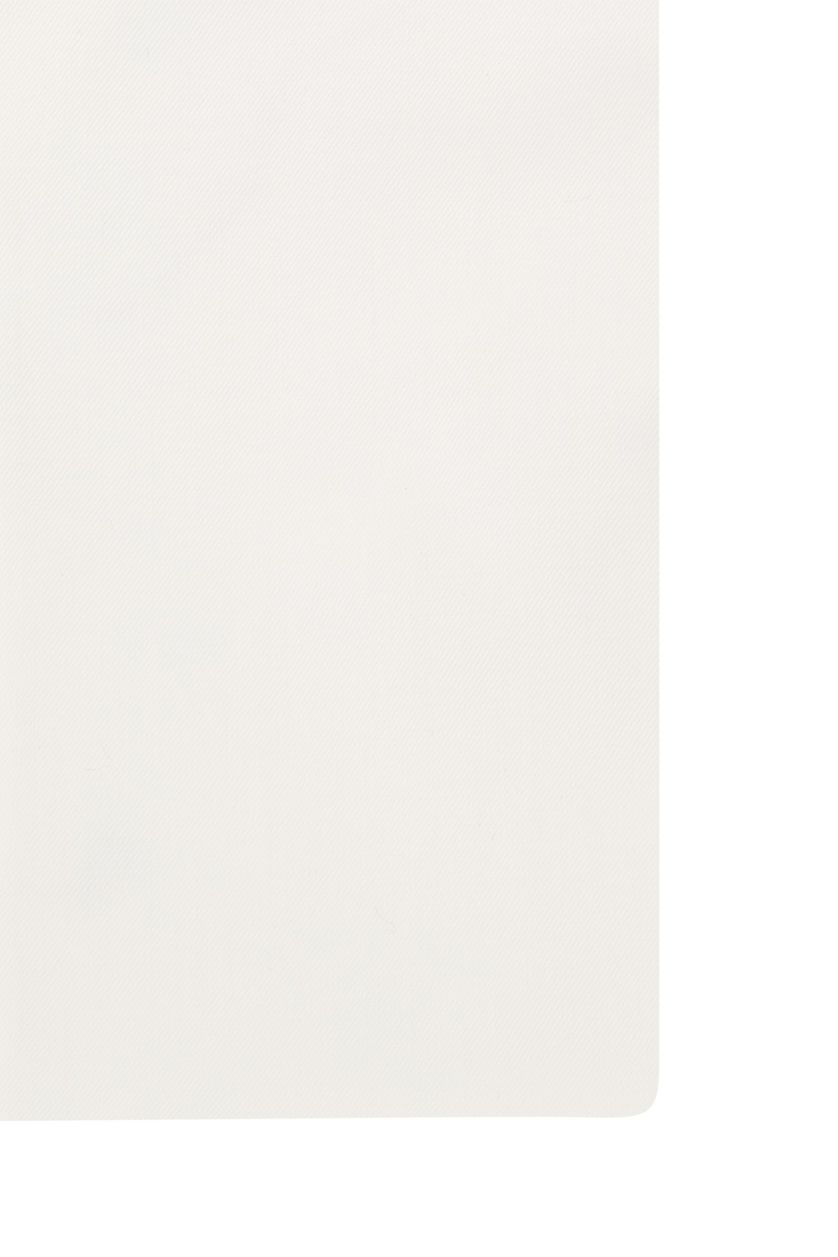 katoenen Cavallaro Napoli overhemd slim fit wit mouwlengte 7 