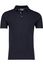 Born with appetite polo donkerblauw effen