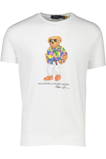 Polo Ralph Lauren T-shirt wit met beer