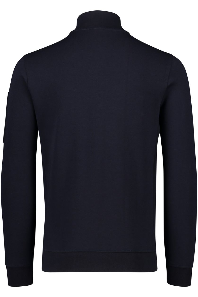 Cavallaro sweater donkerblauw effen