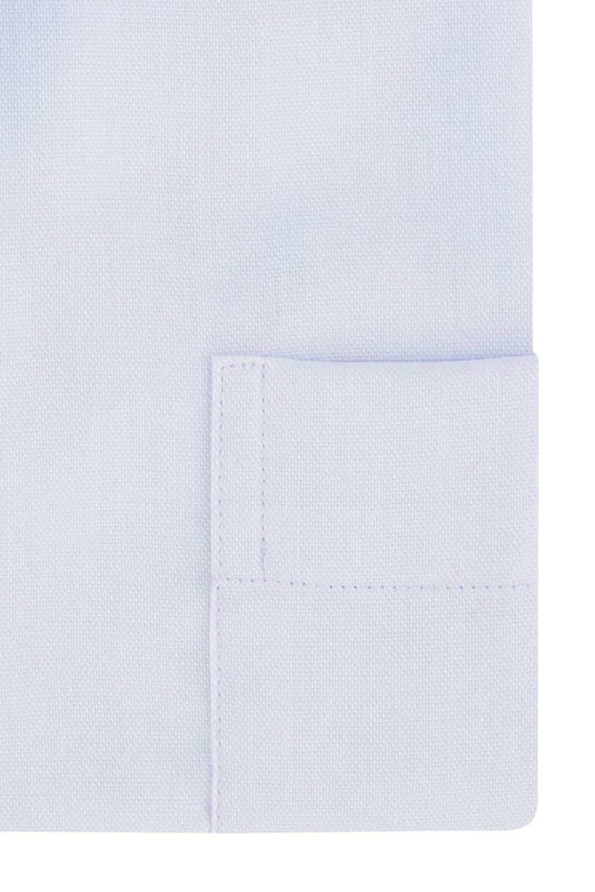Eterna overhemd korte mouw wijde fit lichtblauw strijkvrij