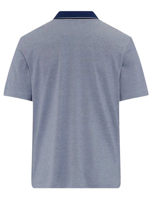 Brax polo blauw korte mouw