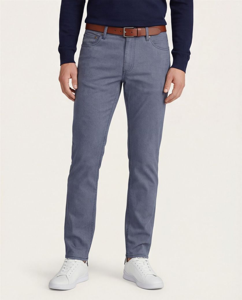 Brax Pantalon 5-p blauw effen