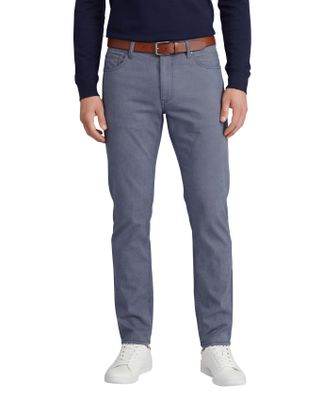 Brax Brax Pantalon 5-p blauw effen katoen