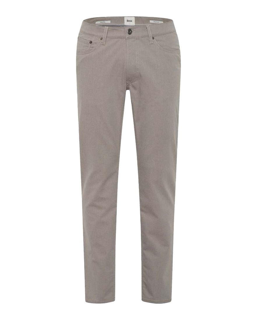 Brax Pantalon 5-p bruin katoen