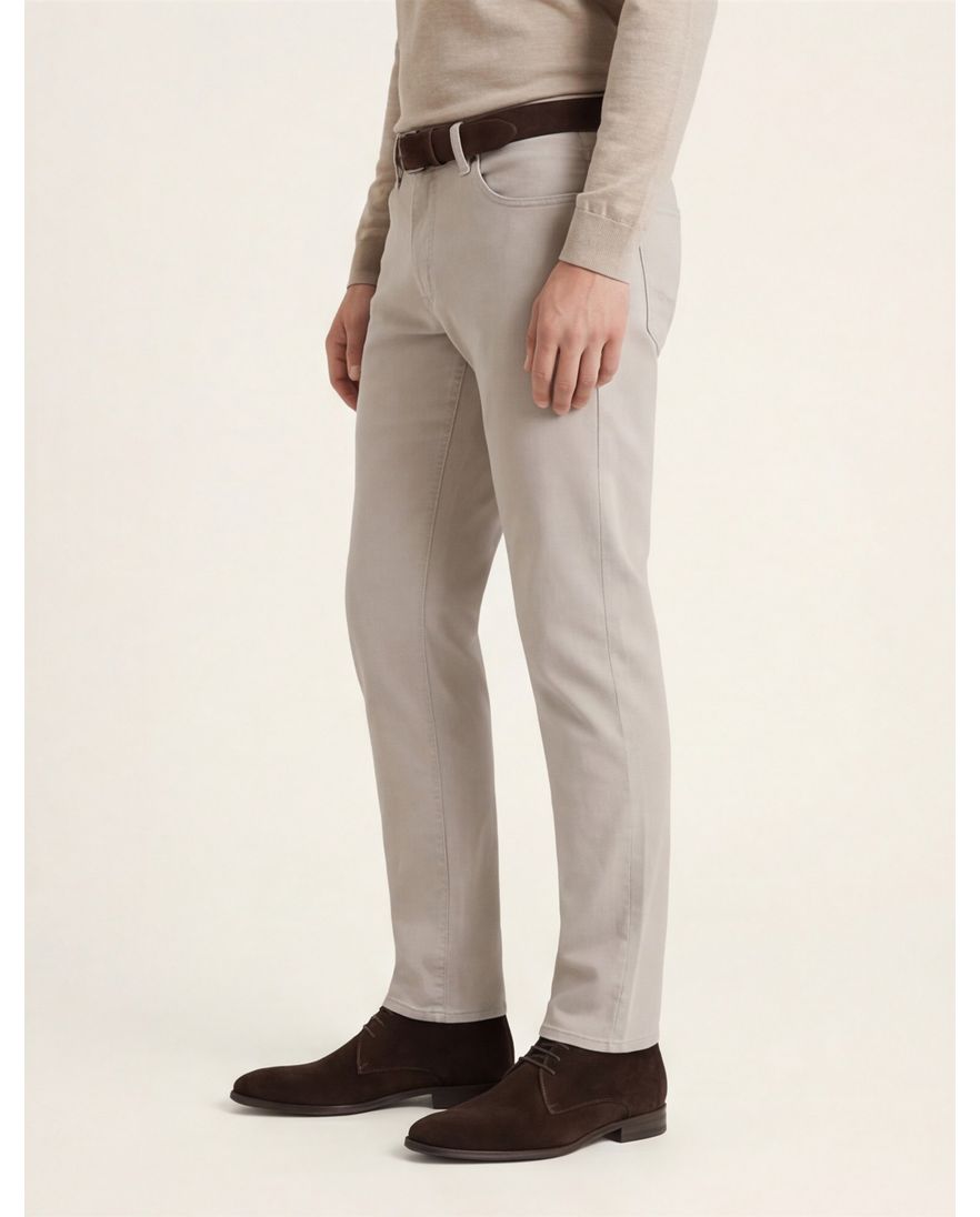 Brax broek 5-p beige effen