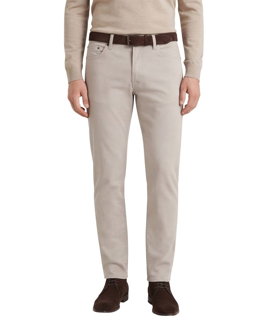 Brax broek 5-p beige effen