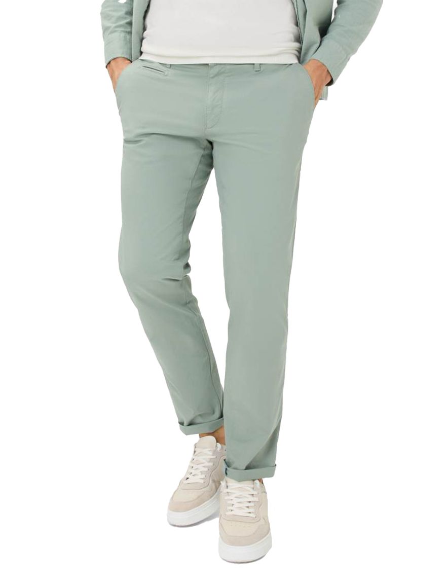 Brax Pantalon groen chino