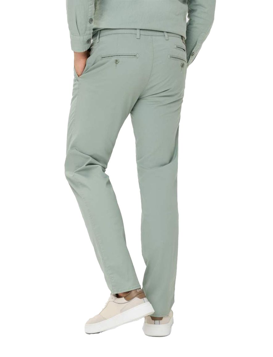 Brax Pantalon groen chino