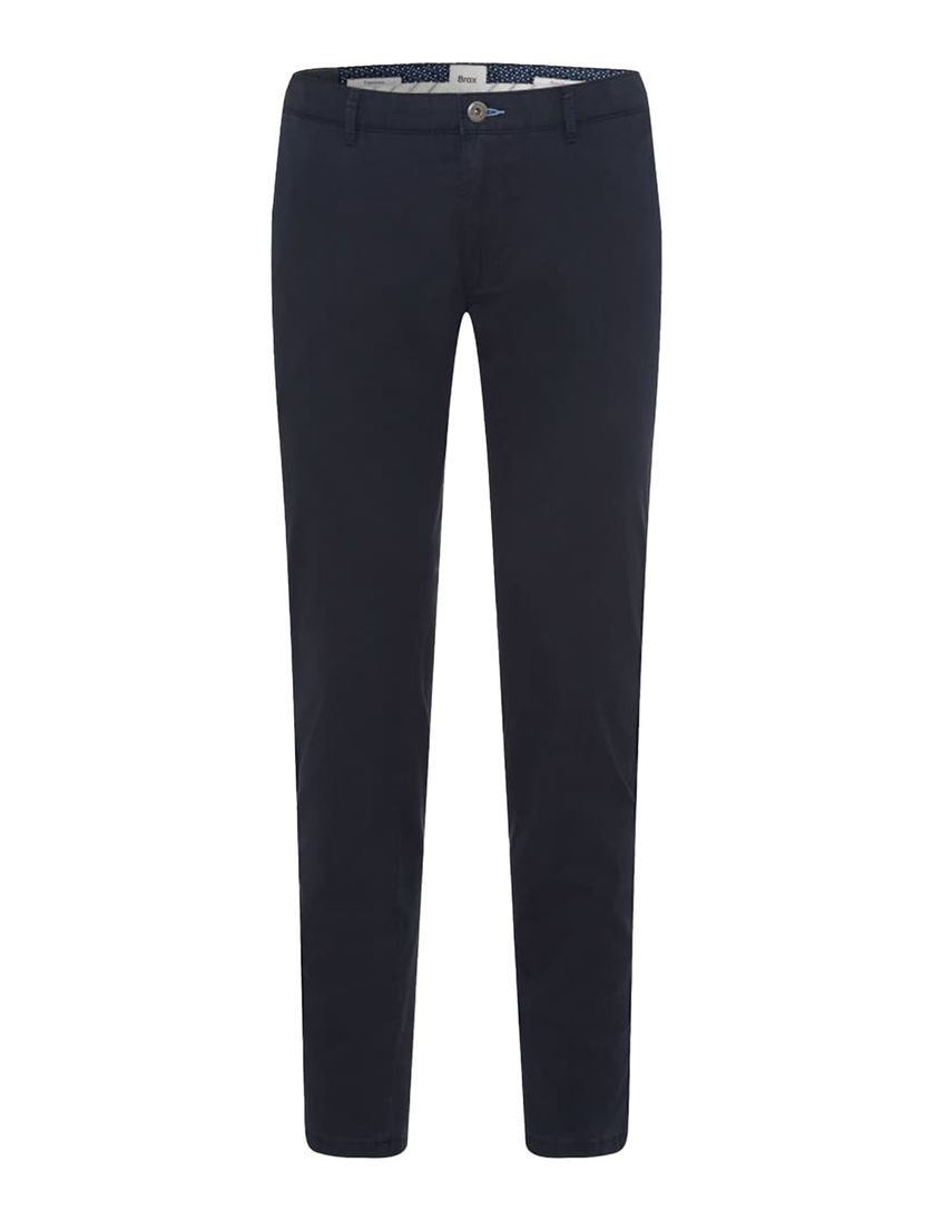 Brax Pantalon donkerblauw effen
