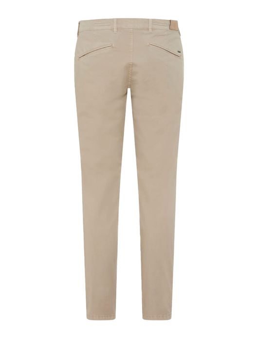 Brax Pantalon beige effen
