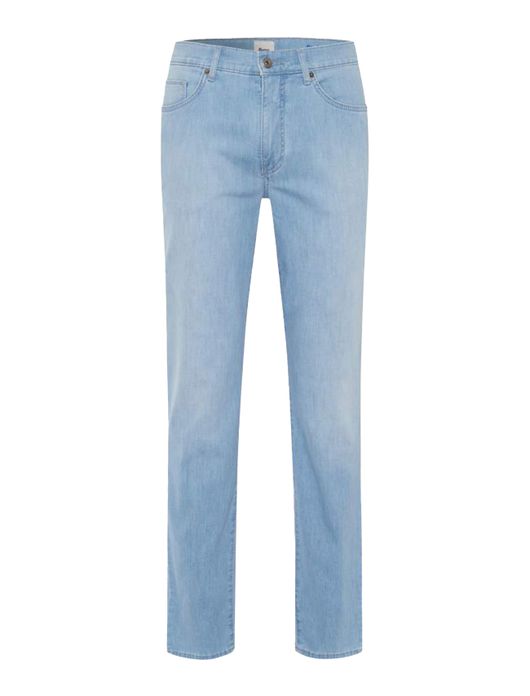 Brax Pantalon lichtblauw katoen