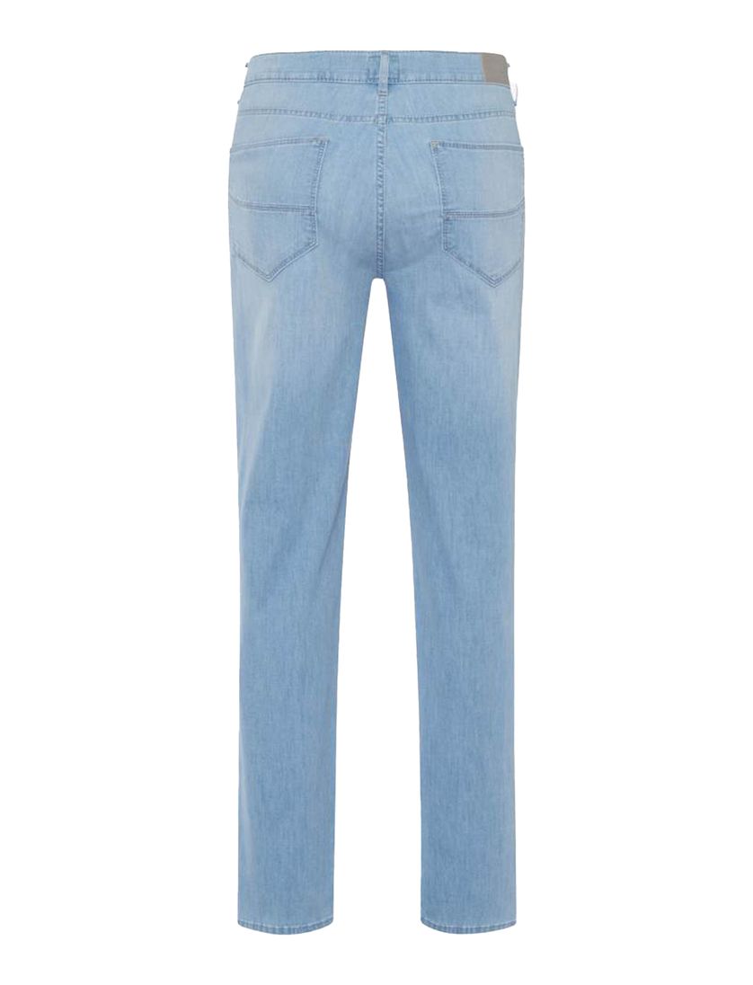 Brax Pantalon lichtblauw katoen