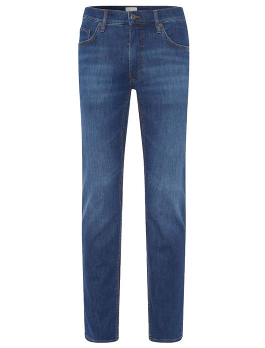 Brax Pantalon donkerblauw effen