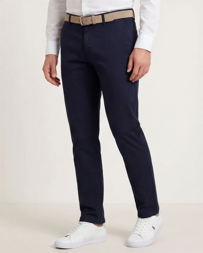 Brax chino Felix donkerblauw modern fit