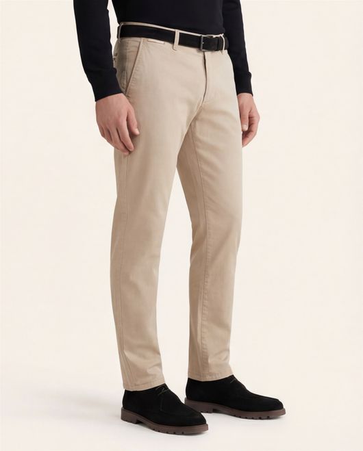 Brax Pantalon bruin katoen