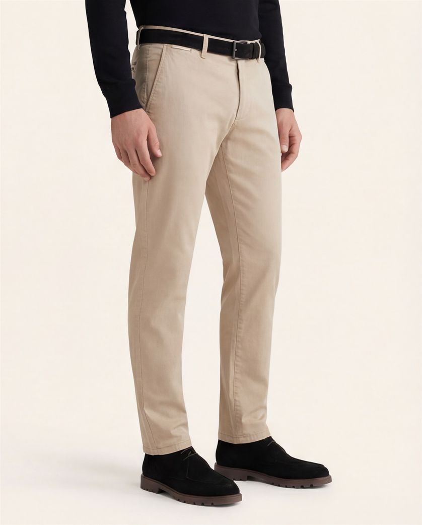 Brax Pantalon bruin katoen