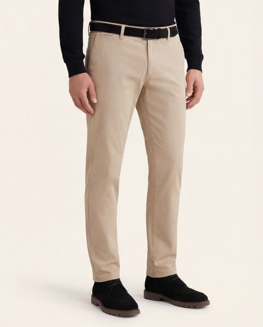 Brax Pantalon bruin katoen