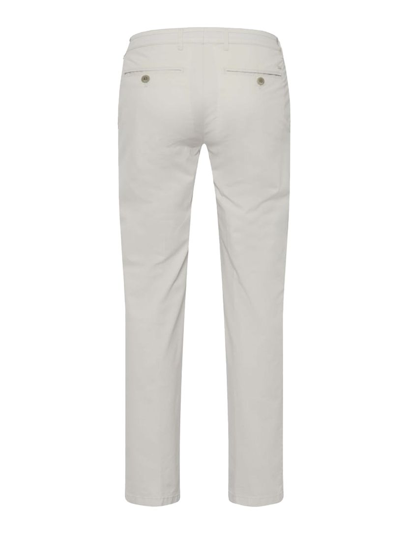 Brax Pantalon creme katoen effen