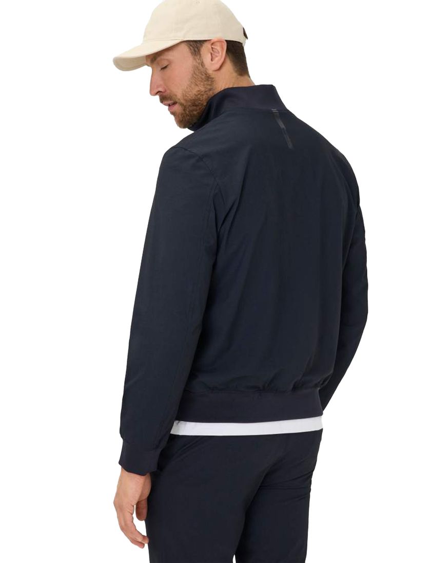 Brax tussenjas donkerblauw borstzak effen