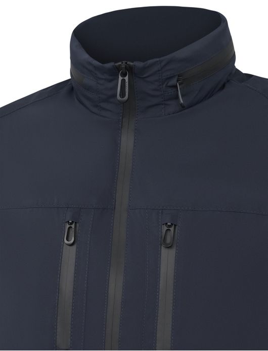 Bugatti tussenjas donkerblauw dubbele borstzak