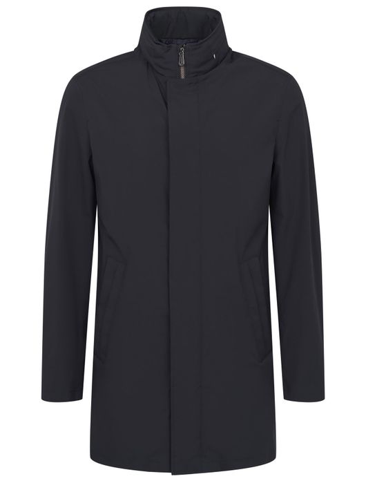 Bugatti tussenjas gewatteerd blauw half lang